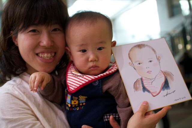 モード系の似顔絵を鉛筆と水彩で描きます お洒落にキリッと似顔絵を描きます！ イメージ9