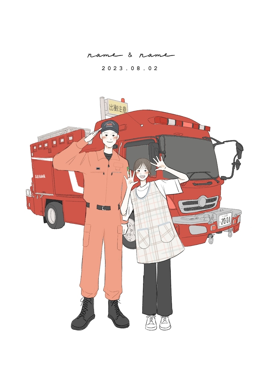 即対応 ◎！可愛いウェルカムボード描きます ウェルカムボード・お祝い・プレゼント・記念にも イメージ1