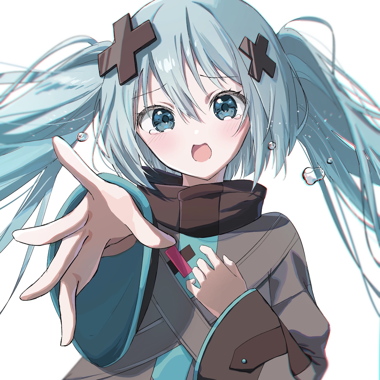 キラキラ可愛いイラストお届けします アイコン、立ち絵、1枚絵などお描きします◎ イメージ6