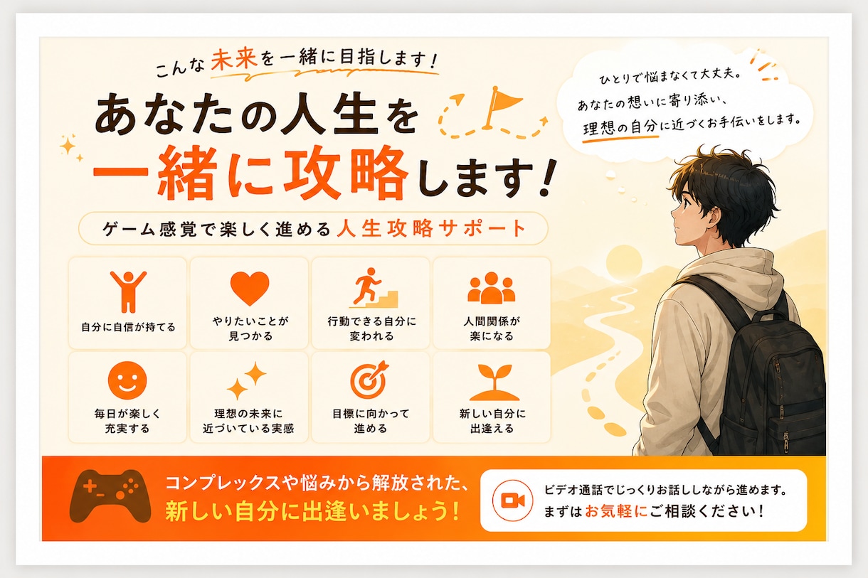 目標達成サポートとライフサイクルを見直します やりたいことがわからない、わかるけど動けない方をサポート！ イメージ1