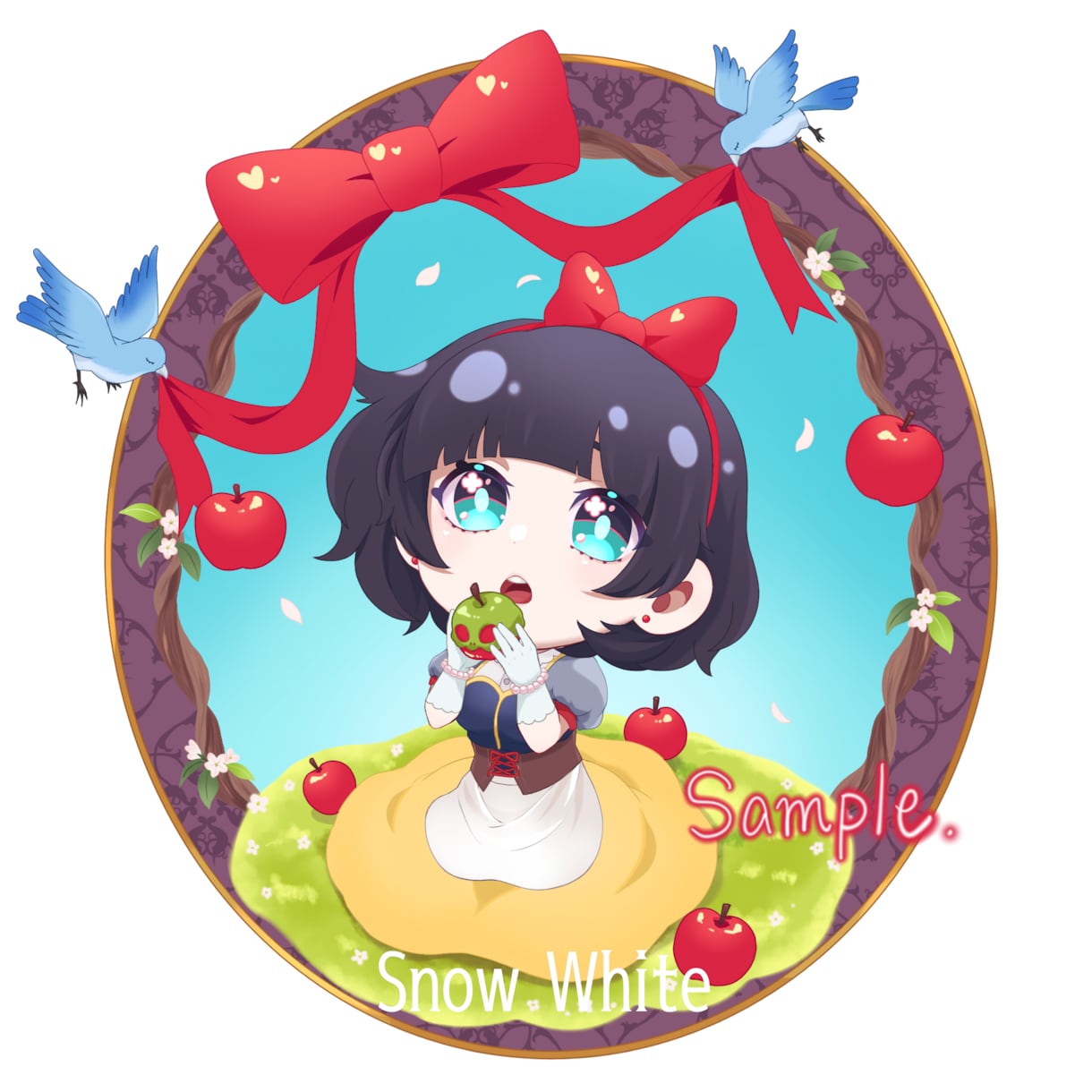 商用利用可！きらきら可愛いイラストオーダー承ります Twitter、YouTube、配信等におすすめです♪ イメージ6