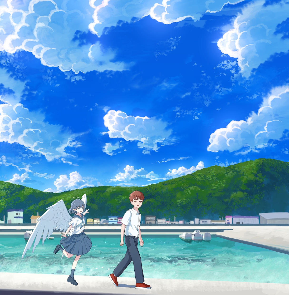 爽やかなイラストを制作します 主に夏をメインとした爽快感のある爽やかなイラストを描きます！ イメージ3