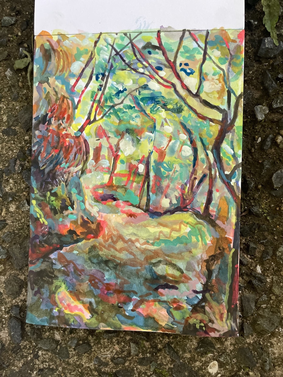 心に残った風景を描きます 鮮やかで印象に残る色づかいを大切にしています。 イメージ3