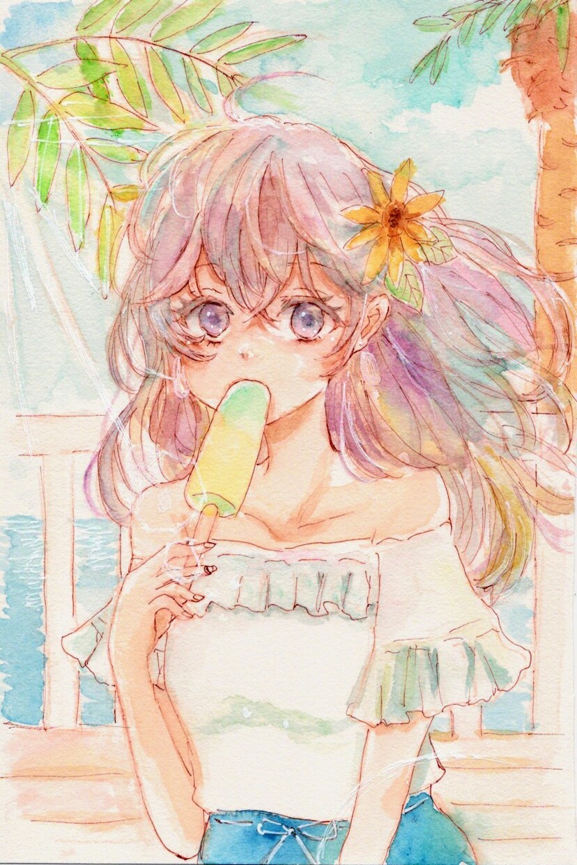 アナログの水彩画でなんでも描きます アナログの水彩画でリアルからキャラまでなんでもお描きします！ イメージ8
