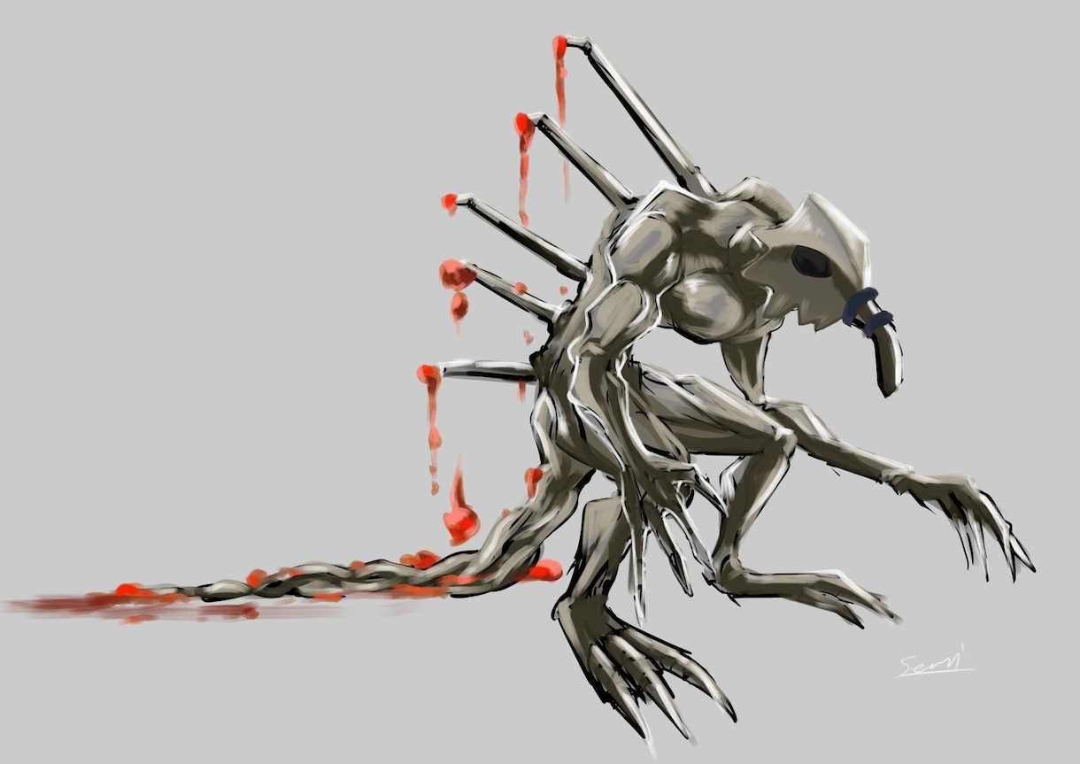 モンスター（クリーチャー）のイラストを描きます カッコイイものから可愛いものまで。ゲームにもオススメです。 イメージ9