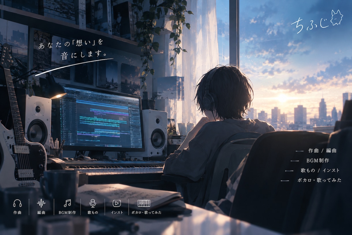 学生作曲家が、修行の一環として格安で楽曲制作します 作曲・編曲まで6000円から格安で承ります イメージ1