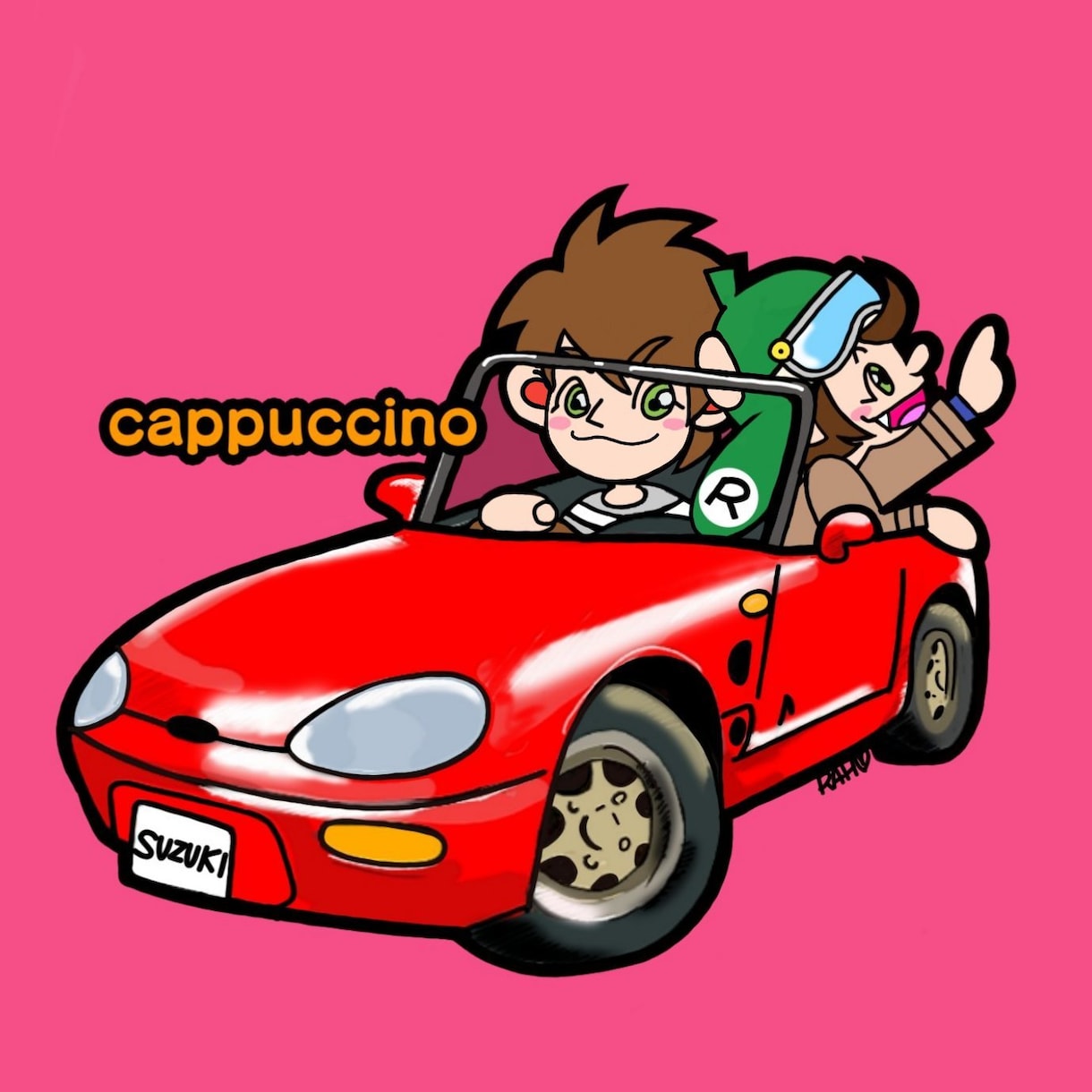 イラスト、オリジナルキャラクター等を制作します 人、車、バイク、キャラクターなど、私の画風でお描きします。 イメージ2