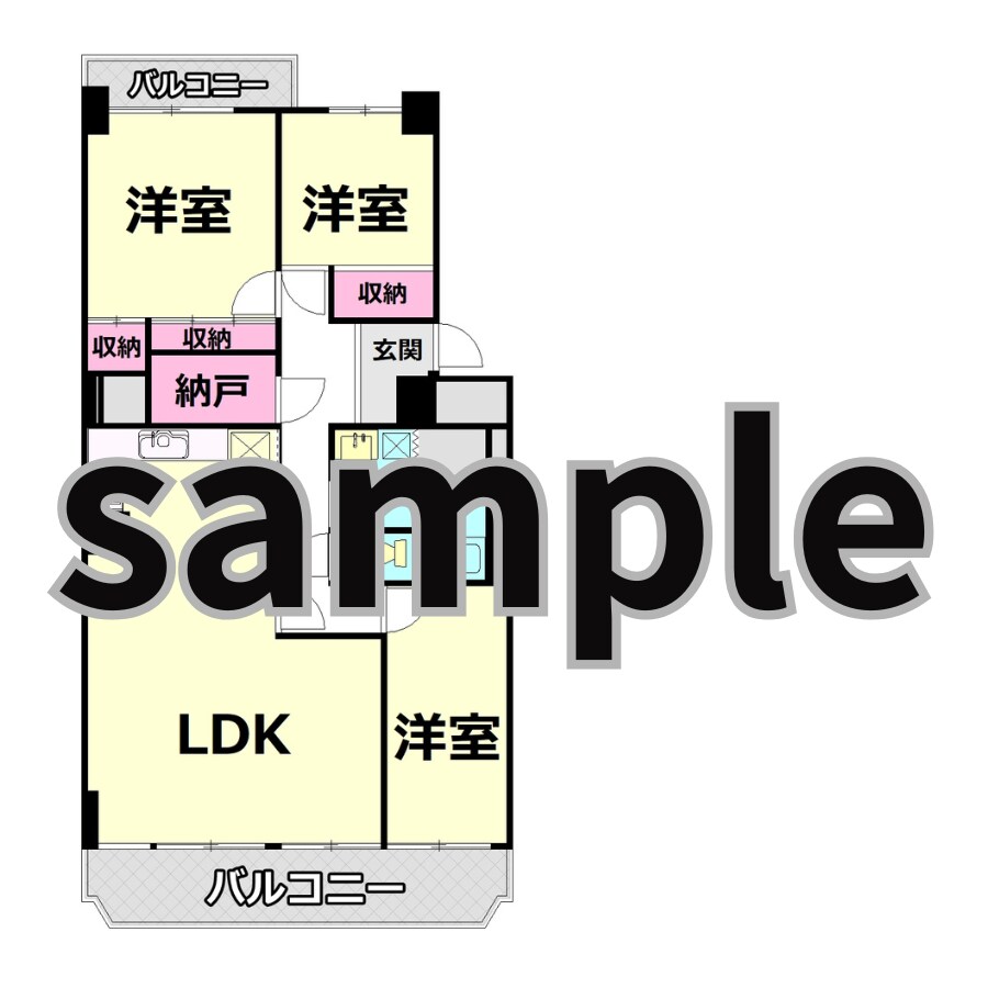 最短当日納品！間取り図作成お手伝いいたします 間取り作成業務はお任せください イメージ1
