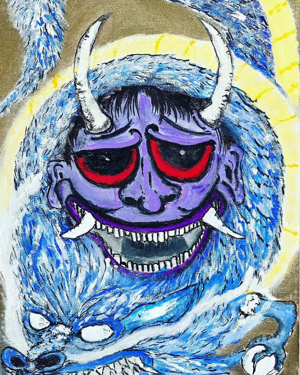 絵画（般若と青龍）の販売しています 般若と青龍は特別なため高めに設定しております イメージ1