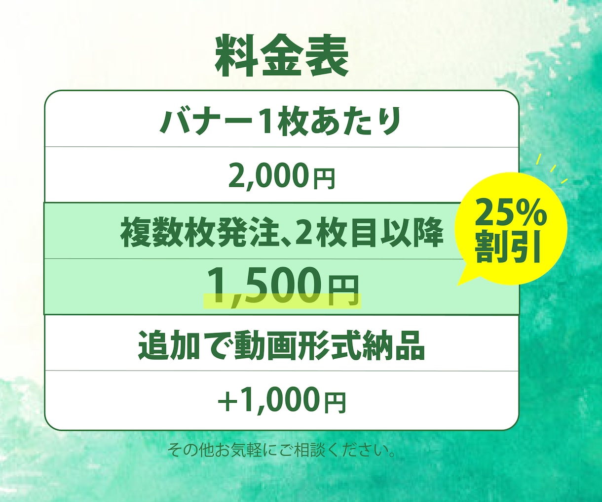 実績80件超のプロが選ばれるバナーをデザインします 初めてでも安心！丁寧な対応で魅力を最大限伝えるバナーデザイン イメージ4