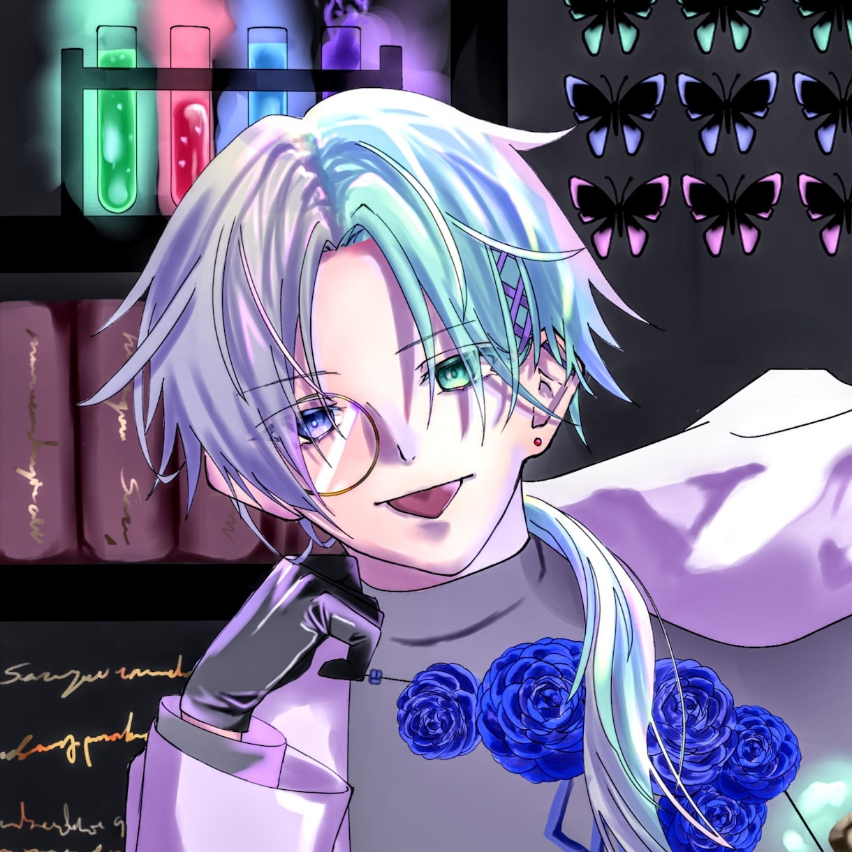 アイコン描きます 顔面が強い男のアイコン描きます。 イメージ1