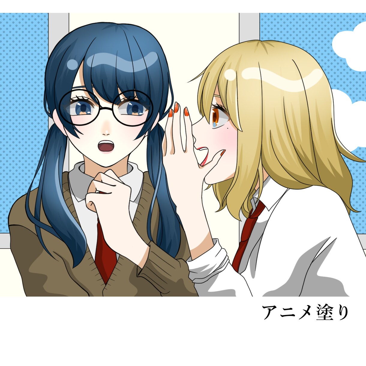 モニター募集！可愛いイラストお描きします 心を込めてイラスト制作承ります！ イメージ3