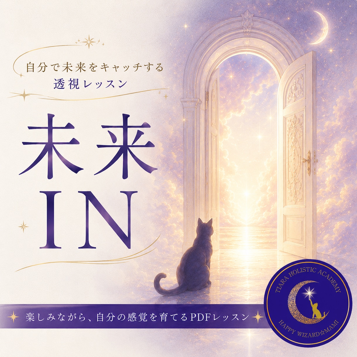 自分で未来をキャッチする透視レッスンをお届けします 未来IN｜楽しみながら自分の感覚を育てるPDFレッスン イメージ1