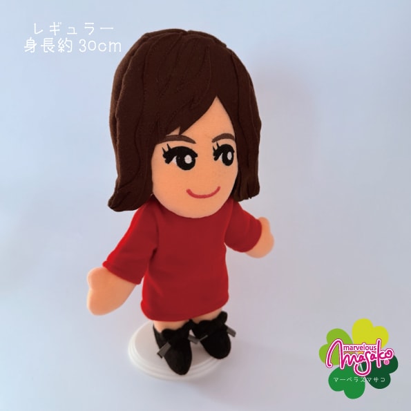 似顔絵人形１体（衣装規定）制作します ～あなたをそっくりに再現する、オリジナル似顔絵人形～ イメージ1