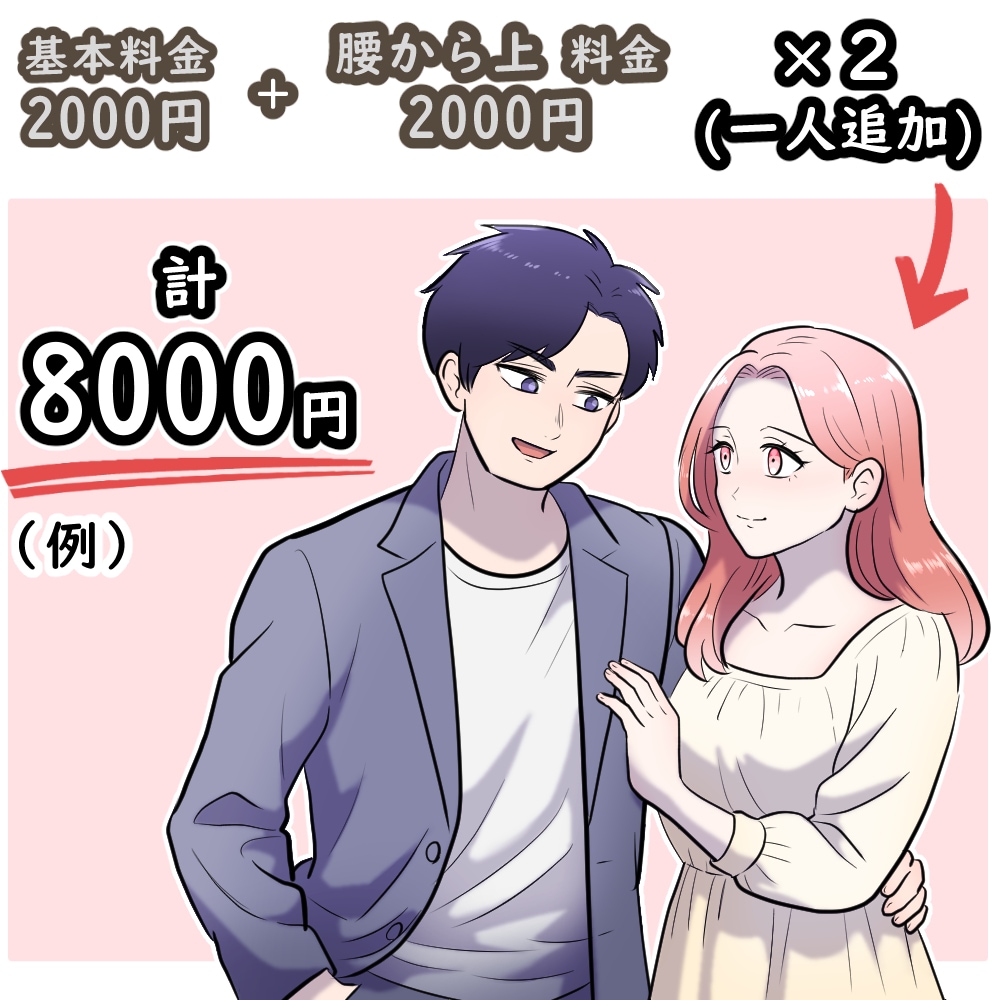 人物のアイコンやキャライラストを制作します 低価格＆商用可！現役ウェブ漫画家が丁寧にイラスト制作します！ イメージ6