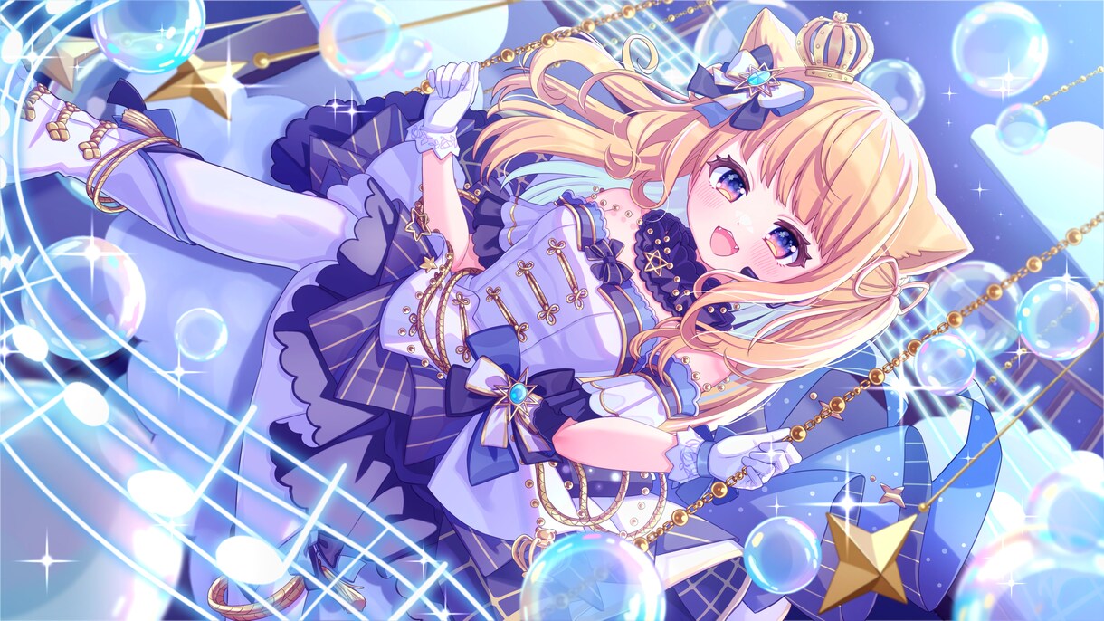 かわいいに全振りしたイラスト描きます グッズ用、配信用、動画用、記念用イラストを使用したい方 イメージ5