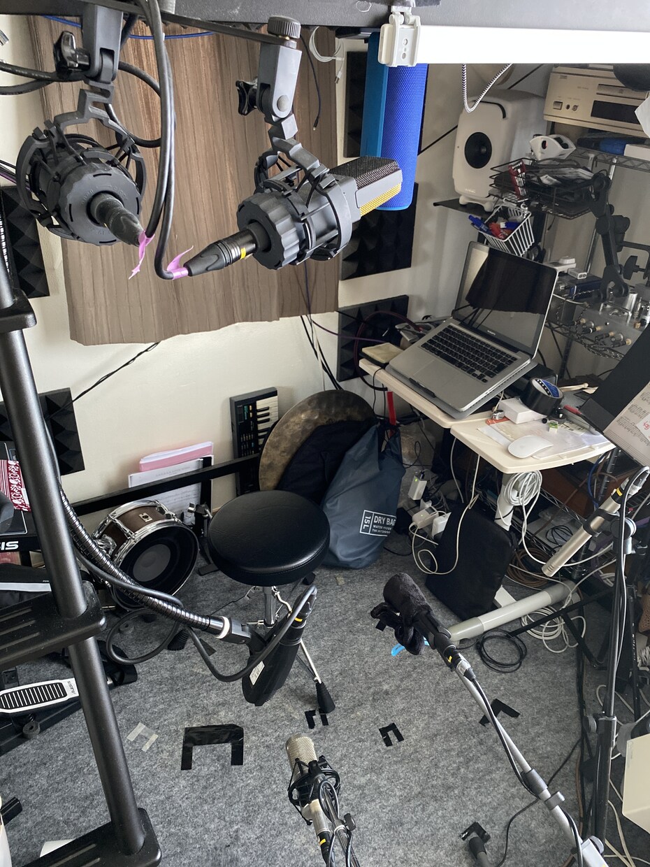 マイク8chで高品質生ドラム録音をします 打込みにはない繋がりのあるグルーヴ感を是非。 イメージ4