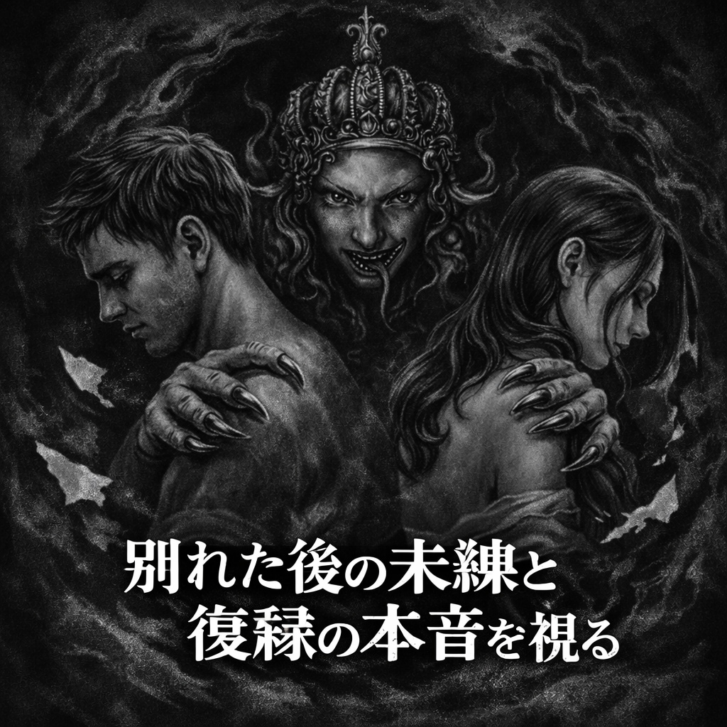 別れた後の未練をアスモデウスが暴きます 別れた後の未練と復縁の本音を視る イメージ1