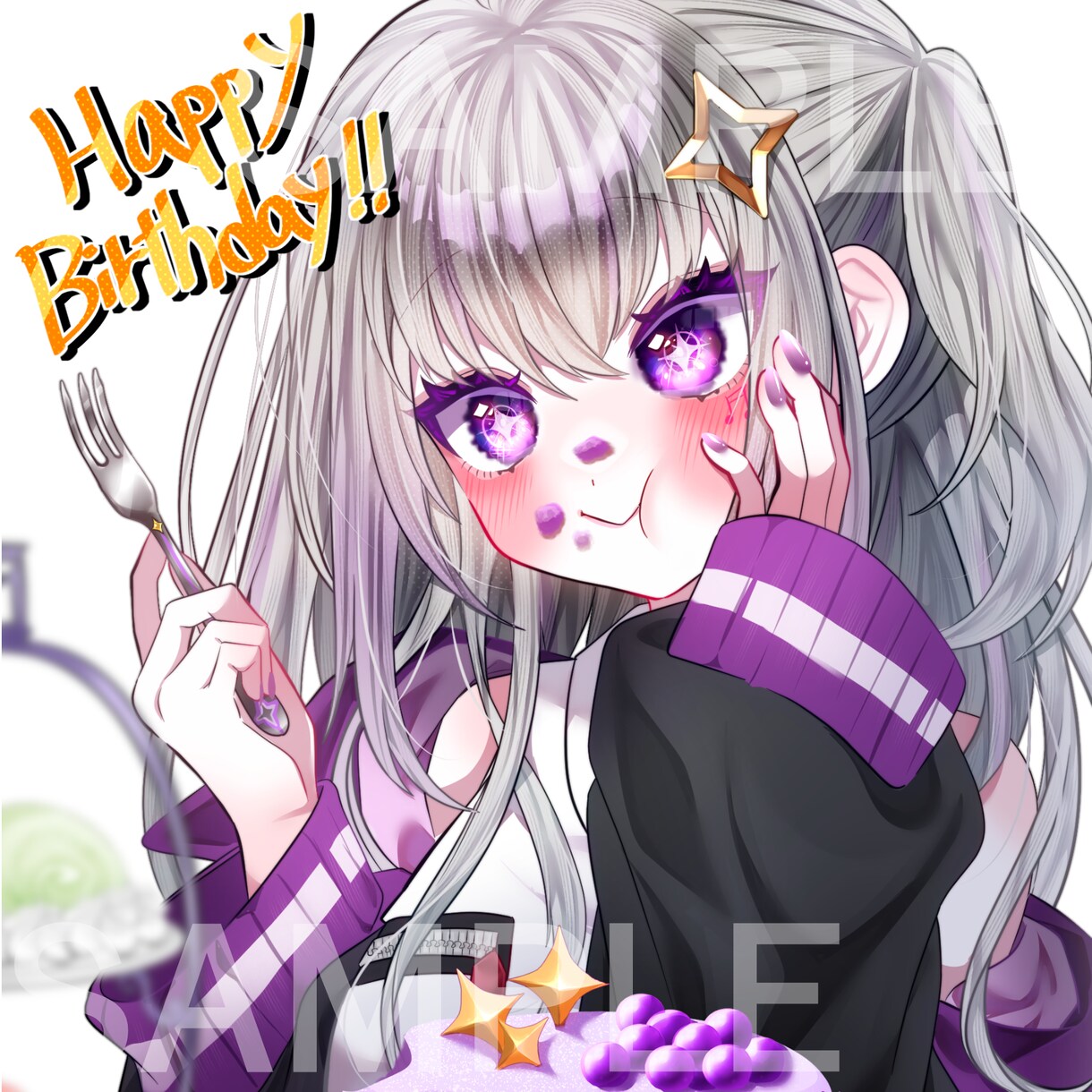 1枚絵／立ち絵等のイラスト描きます 【相談大歓迎】他サイトで実績多数！キラキラかわいいイラスト◎ イメージ5