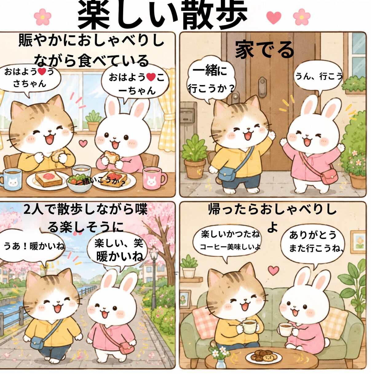 ゆるふわ4コマ漫画描きます 丁寧対応」付きが一番バランスいい イメージ1