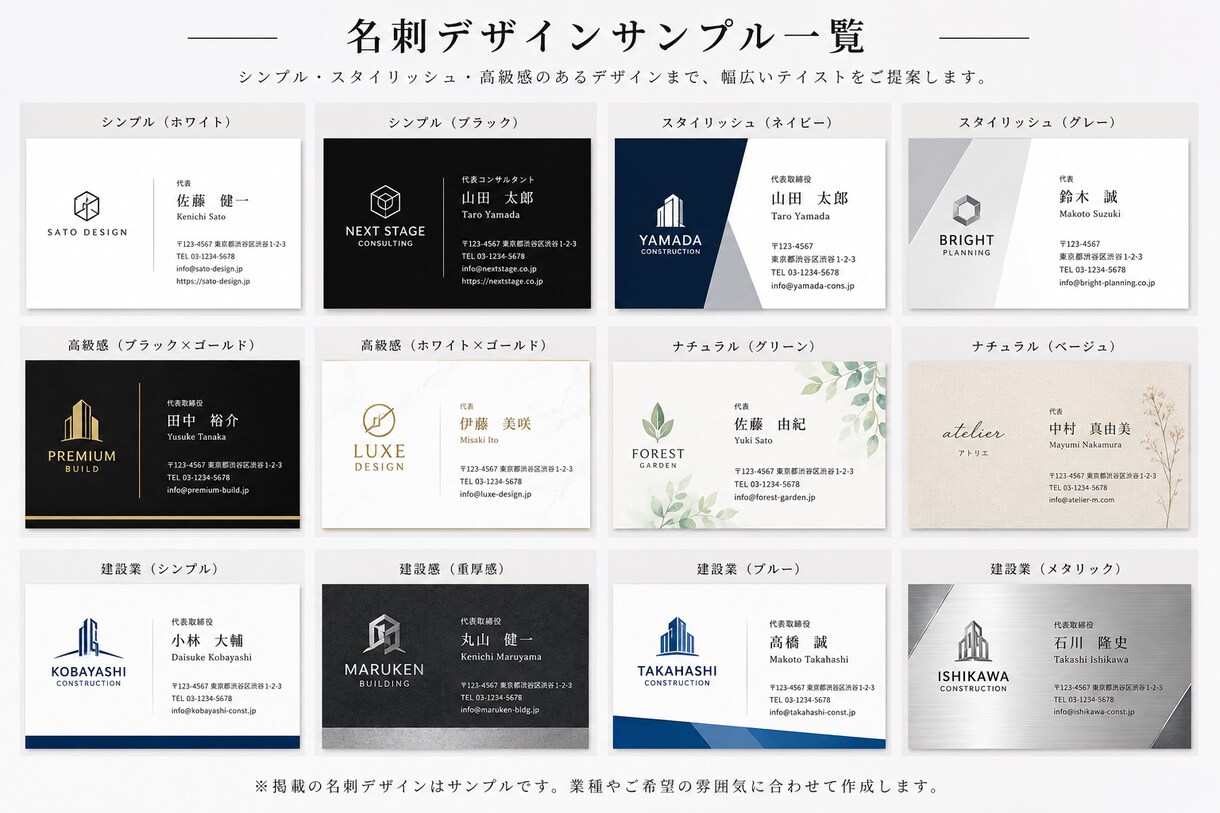 お店やサービスに合うシンプルな名刺を作成します お店やサービスの印象が伝わる、見やすく使いやすい名刺を作成 イメージ4