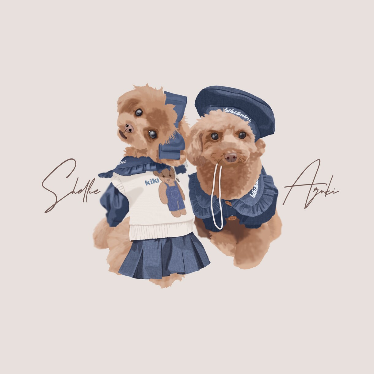 貴方の愛犬をそっくりに魅力的なイラストに仕上げます ＼ 大好きな“愛犬”をイラストにしてみませんか？ ／ イメージ3