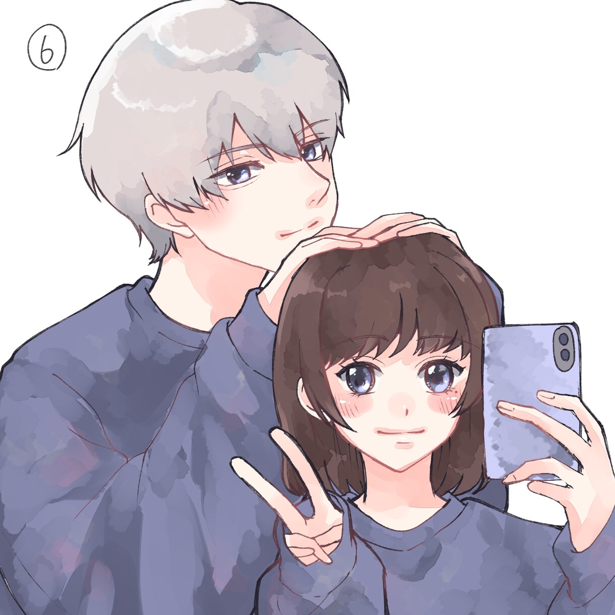 簡易アイコン、夢絵描きます ご希望に沿ってお描きします！お気軽にご相談ください！ イメージ6