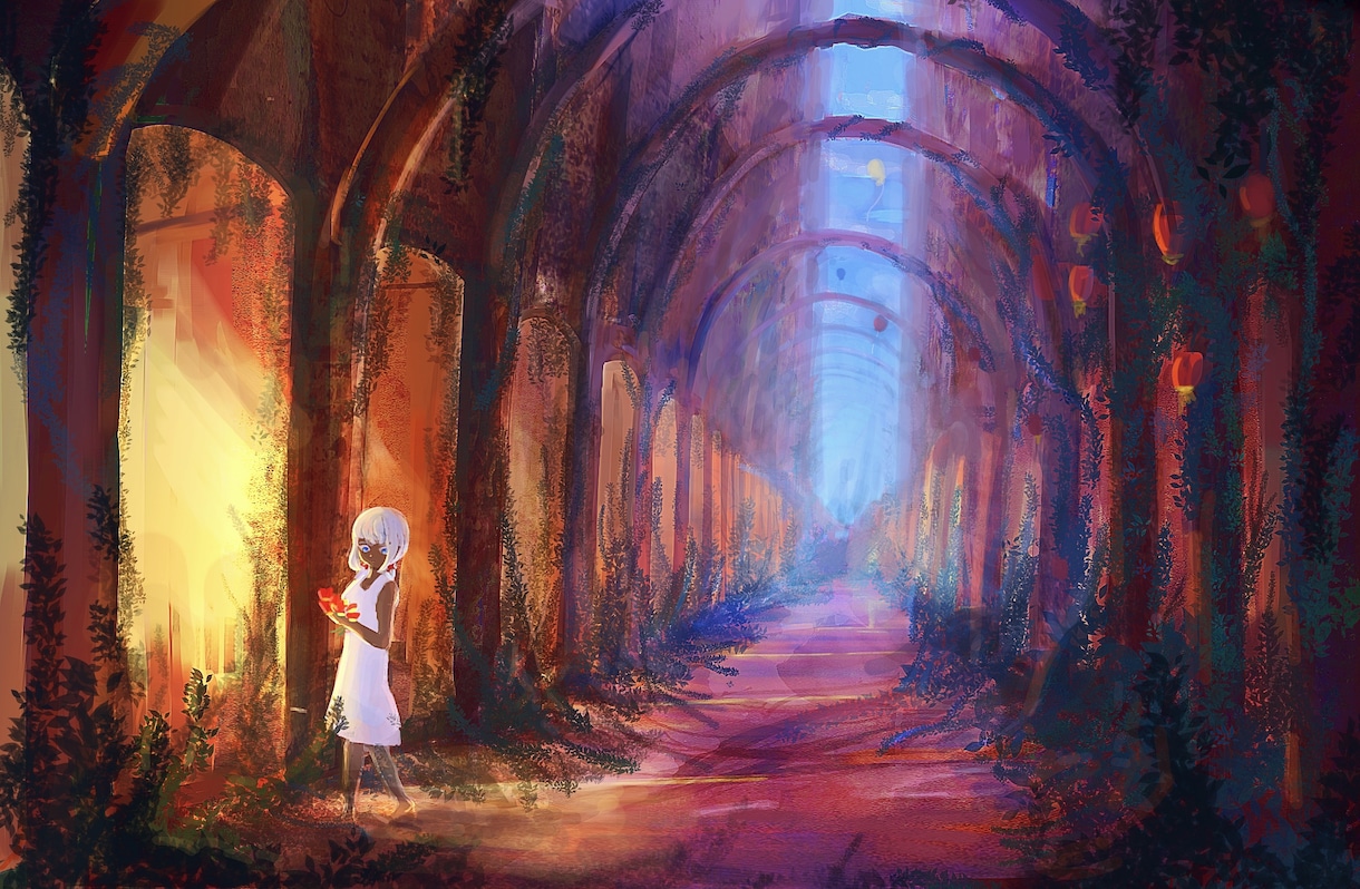 商用◎リアル調背景イラスト／MV背景製作します ファンタジー、リアル調の背景イラストが欲しい方へ イメージ1