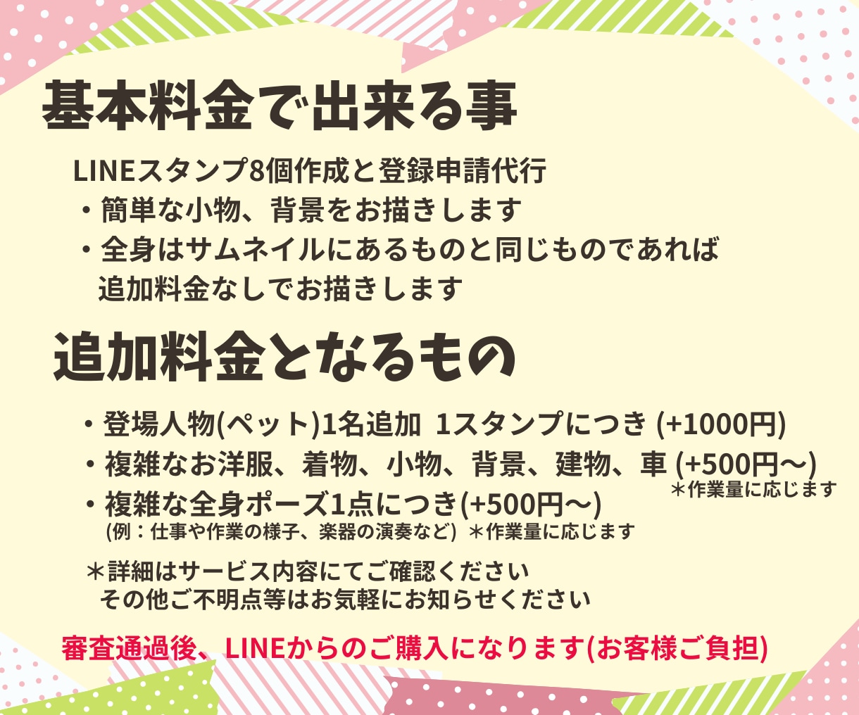 可愛いオリジナル似顔絵LINEスタンプ作成します オリジナルスタンプで個性を表現！個人用、商用、プレゼントにも イメージ10