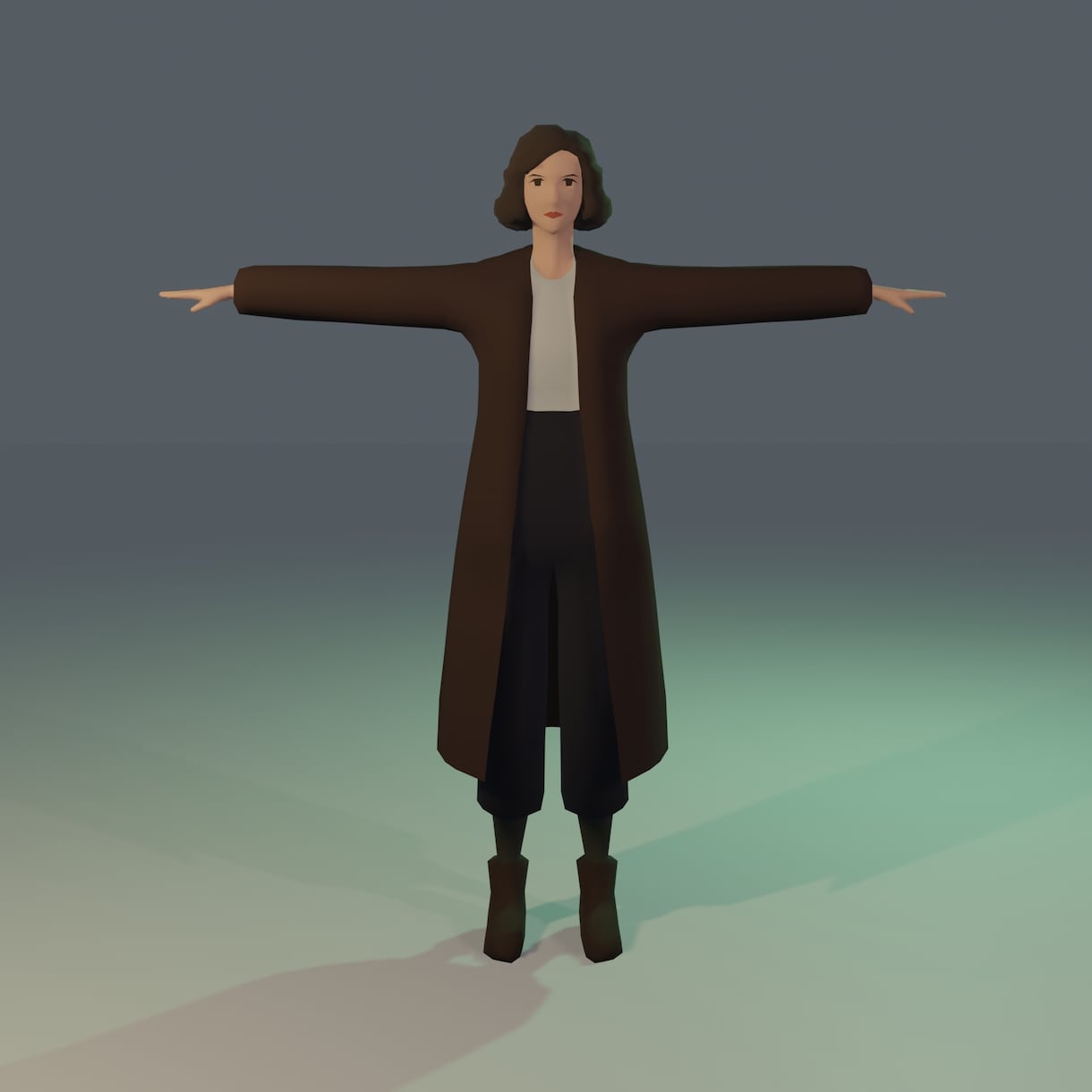 ローポリゴンの人物アバター作ります 動画素材、VR、SNSアバター、ゲーム、様々な用途に イメージ3