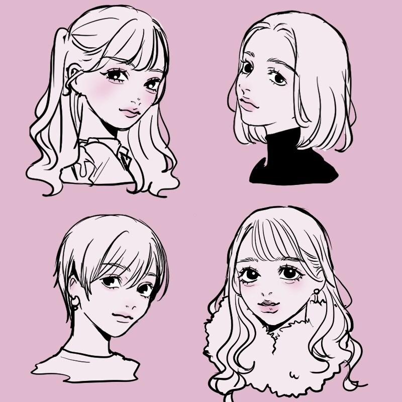 量産系イラスト制作します 推し活などをテーマにイラスト作成します イメージ3