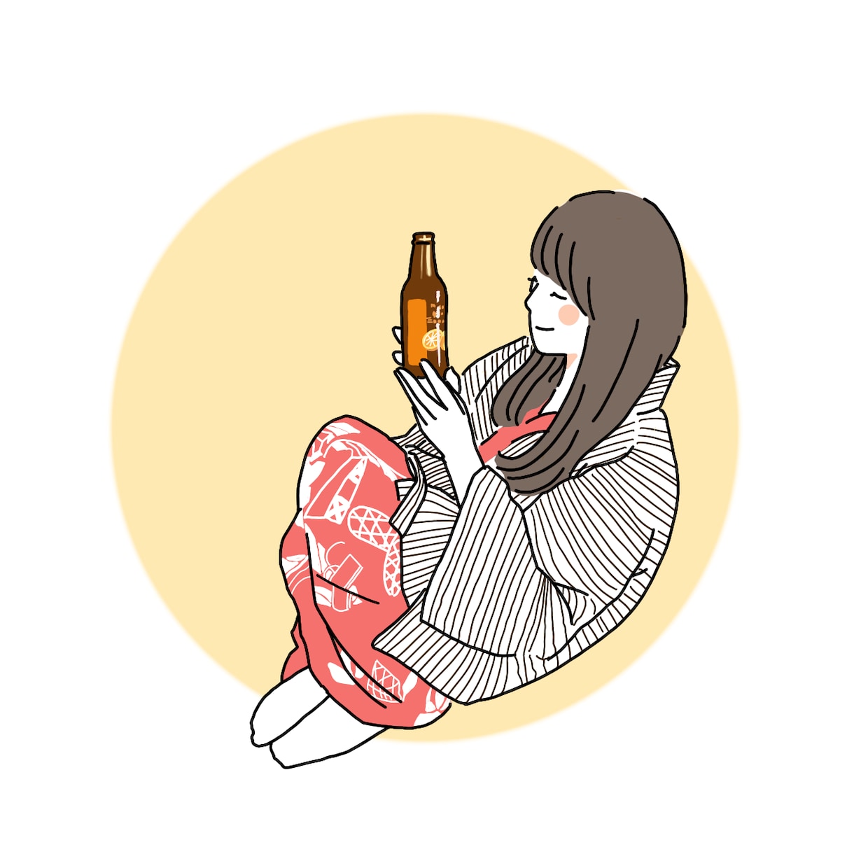 お好きな写真をイラストにします 似顔絵、動物などのお好きな写真を元に今時のイラストにします イメージ3