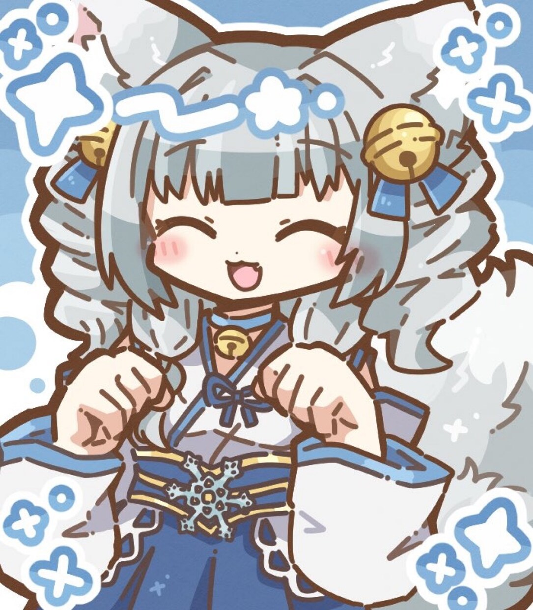 かわいい絵柄で一枚絵描きます 使用用途自由！商用利用も可能です！ イメージ8