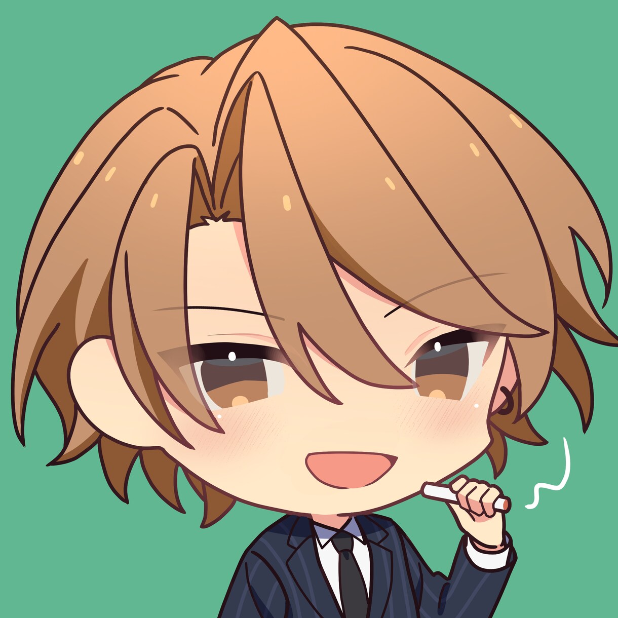 SNSのアイコンを描きます ちびキャラのアイコンが欲しい時に イメージ2