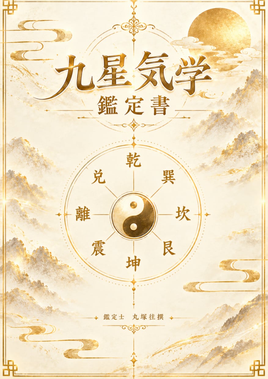 現役僧侶が美しい九星気学の総合鑑定書をお届けします ​お寺で人気の本格鑑定。あなたの人生の課題を知る羅針盤 イメージ3