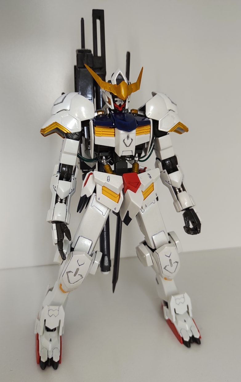 ガンダムバルバトスを電飾塗装完成品にします プラモデルの電飾・塗装仕上げ　(ガンダム、ゾイド等) イメージ2