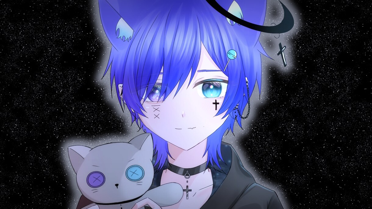 SNS用アイコンからキャラデザまでお描きます アイコンイラスト･キャラデザ･誕生日イラスト･ちびキャラ イメージ3