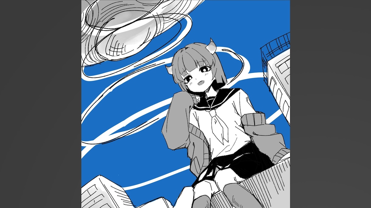 サムネイル、MVイラスト描きます MVイラスト、歌ってみた、SNS、配信サムネなど イメージ3