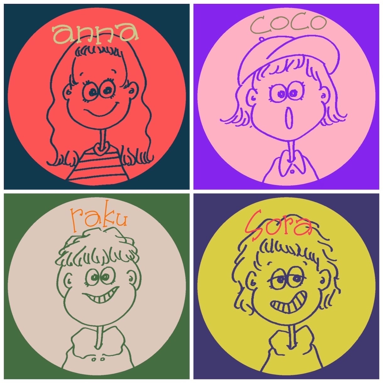 エモい！カートゥーン風のイラスト描きます ！SNS 、LINEのアイコンに◎◎追加料金ゼロ.typeB イメージ3