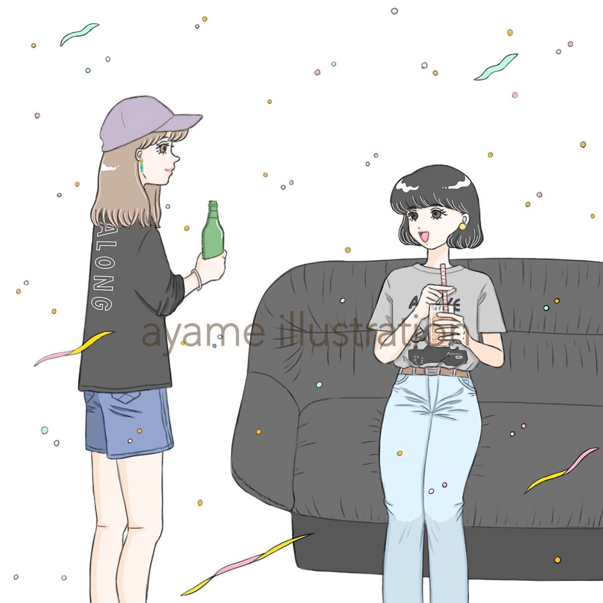 表紙/CDジャケ/YouTubeイラスト描きます 一目で惹きつける印象的なイラストで集客UP狙いませんか？ イメージ1