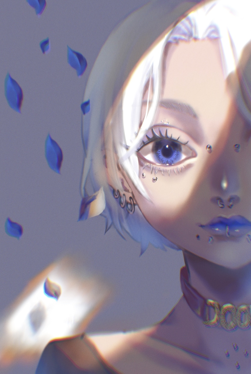 一枚絵描きます オリジナルキャラクターの立ち絵や歌ってみた動画のイラスト イメージ10