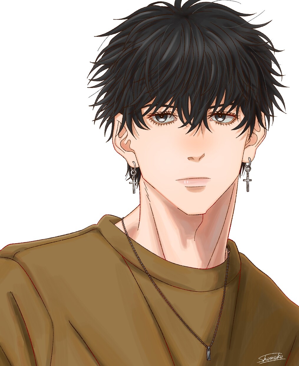 かっこいい・かわいい男性描きます 女性のイラストも良いけど、男性のイラストが好きなあなたに イメージ2