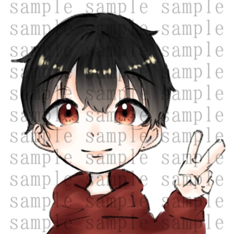 オリジナルSNSちびキャラアイコン描きます 最短3日で！オリジナルちびアイコンがGETできちゃいます✊✨ イメージ1