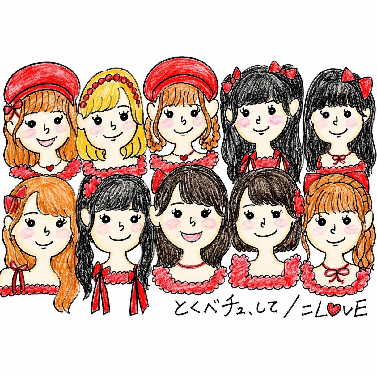 結婚式・記念日の似顔絵お描きします 手描きで温かいウェルカムボード作ります イメージ9