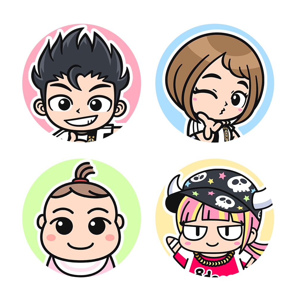 商用OK！SNSのアイコン描きます 可愛いアイコンでSNS・YouTubeデビューしませんか？ イメージ1