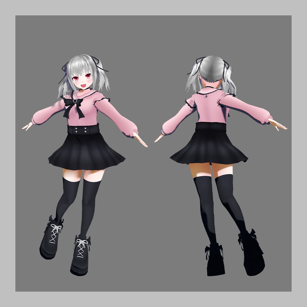 あなただけのオリジナルアバター作ります VRchatや配信などでオリジナルのワンオフモデルはいかが？ イメージ2