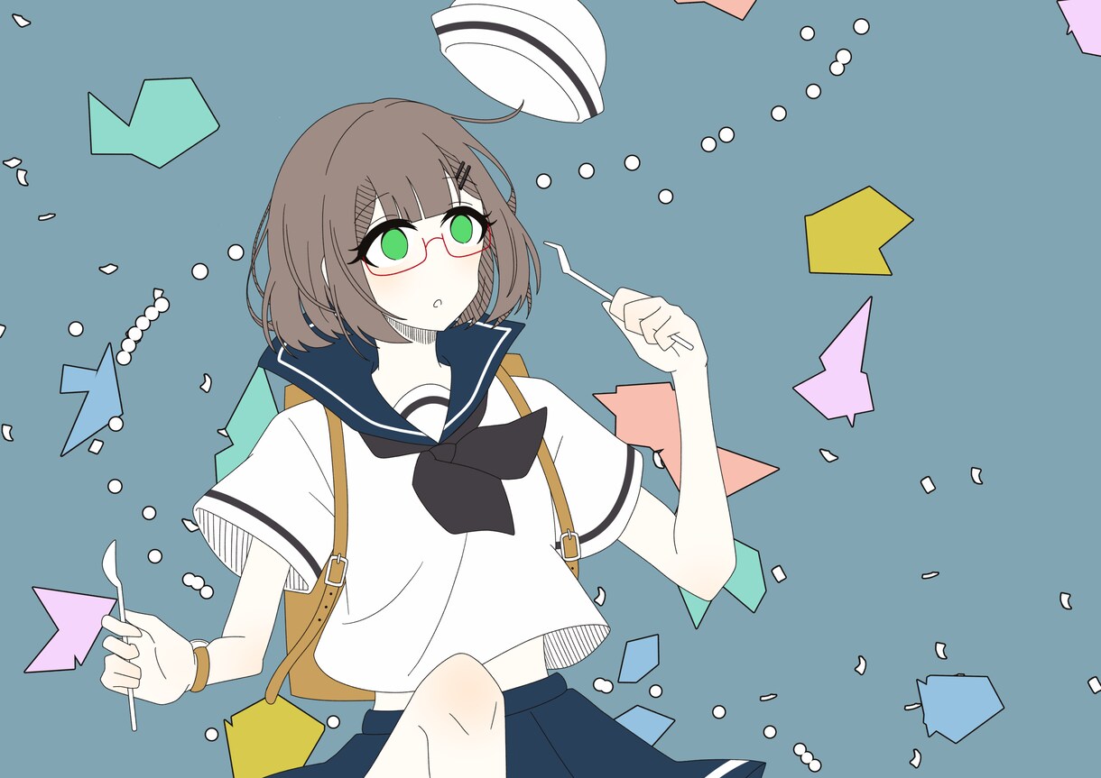 動画や配信用のサムネイルや1枚絵を制作致します ☆アニメ塗りで可愛くカッコよくポップなイラスト☆ イメージ4