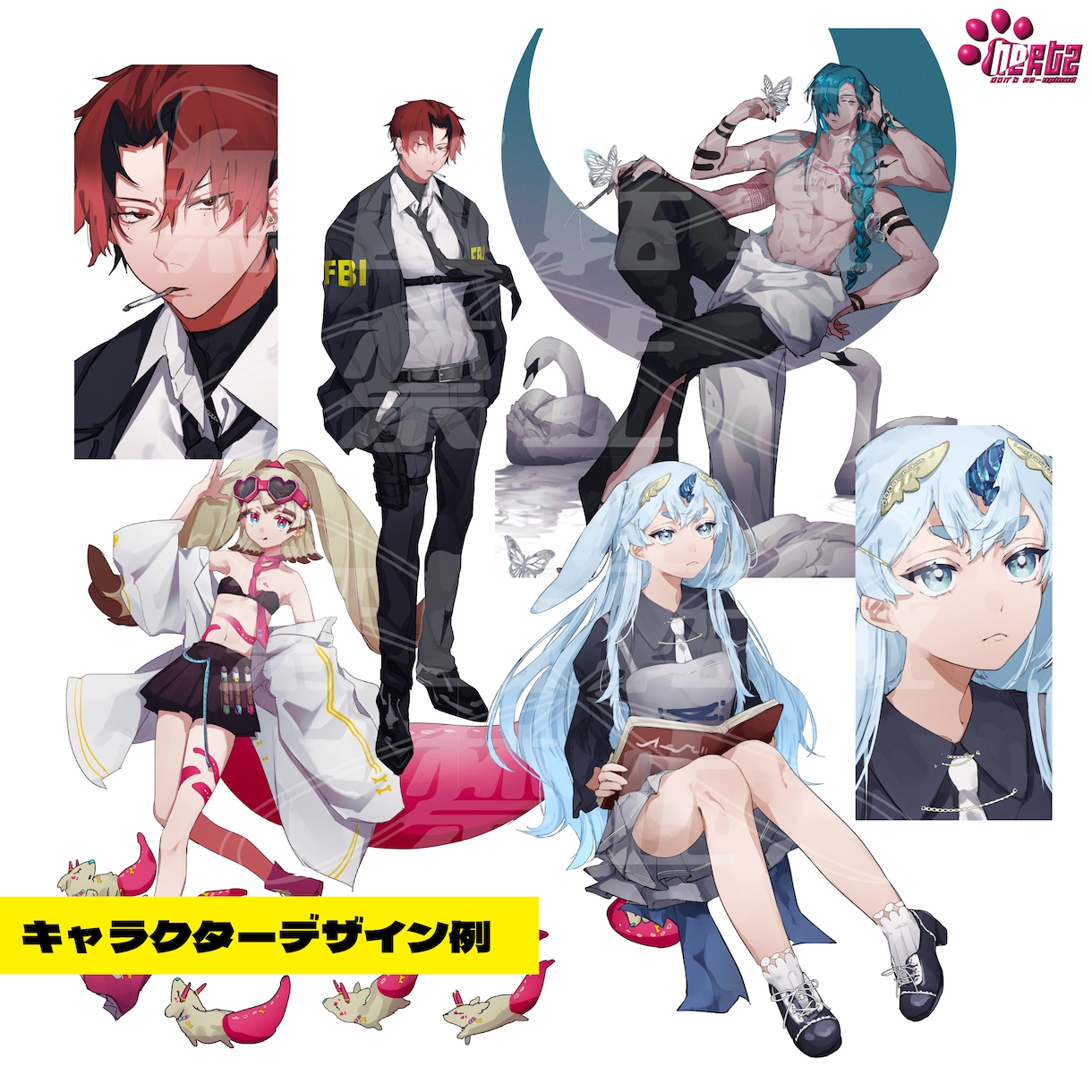 値上げ前価格｜イラスト込み歌ってみた等MV作ります 本家再現・全お任せも！高品質イラストで人物～動画一括制作 イメージ8