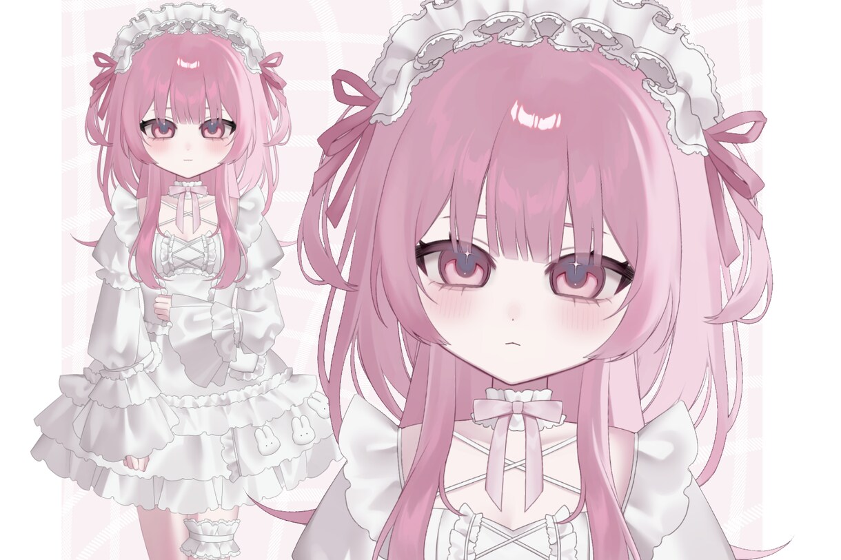 Live2D用のパーツ分けPSDデータを制作します NSアイコン・配信・グッズ制作・サムネ・VTuber様等 イメージ1