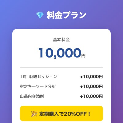 ココナラ占い売上3倍攻略データを提供します ランキング上位出品を徹底分析！実証済み成功法則【各占術対応】 イメージ9
